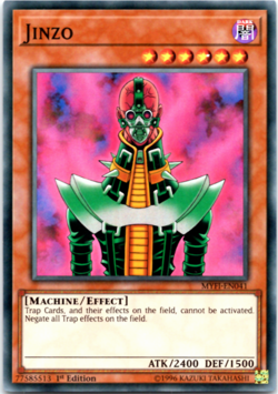 Jinzo - MYFI-EN041 - Super Rare - 1st Edition - Yugioh - Image 1