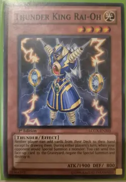 YuGiOh Thunder King Rai-Oh LCGX-EN203/RYMP-EN074 1st Edition - Image 1