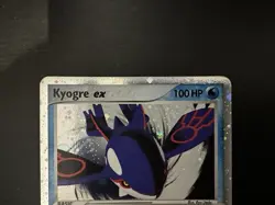 Kyogre EX 037 Promo Pokemon Card Excellent Condition - Image 2