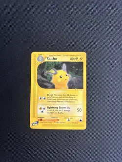 Pokemon Card Skyridge E Series Raichu 27/144 WOTC Near Mint NM - Image 2