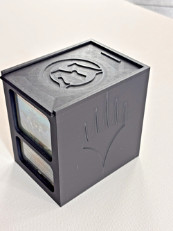 MTG Deck Box for Commander Display,Card Deck Box Fits 100 Double Cards (Mint) - Image 2