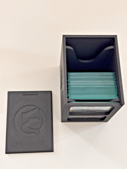 MTG Deck Box for Commander Display,Card Deck Box Fits 100 Double Cards (Mint) - Image 4