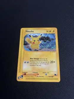 Pokemon Card Skyridge E Series Pikachu 84/144 WOTC Near Mint NM - Image 3