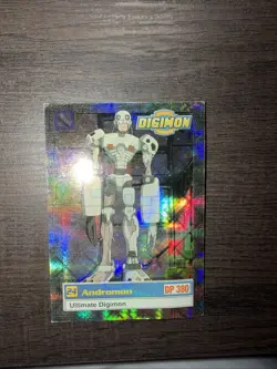 Digimon Animated Series 1999 Trading Card Bandai Holo Andromon #24 U1/8 - Image 1