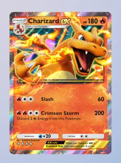 (Digital Card) Charizard EX, Pokemon TCG Pocket, English, Genetic Apex set - Image 1