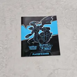 Black Bolt ETB Player's Guide Booklet Pokemon TCG NEW - Image 1