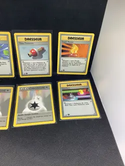Pokemon Base Set 1st Edition Trainer And Energy Lot. Dresseur (French) - Image 3