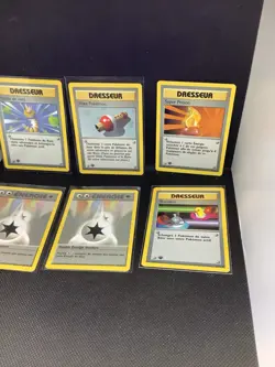 Pokemon Base Set 1st Edition Trainer And Energy Lot. Dresseur (French) - Image 4