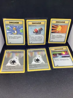 Pokemon Base Set 1st Edition Trainer And Energy Lot. Dresseur (French) - Image 5