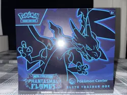 Phantasmal Flames Pokemon Center Exclusive ETB Elite Trainer Box Factory Sealed - Image 1