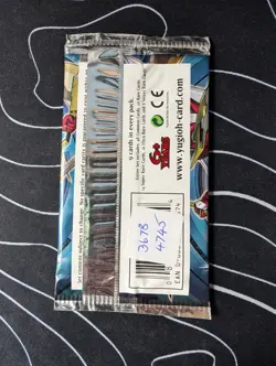 Judgment of the Light 1st Edition New and Sealed YuGiOh Booster Pack - Image 2