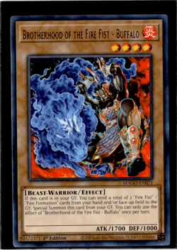 Brotherhood of the Fire Fist - Buffalo | MAGO-EN071 | Yu-Gi-Oh! TCG - Image 1