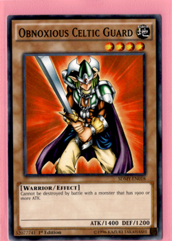 Obnoxious Celtic Guard | SDMY-EN018 | Yu-Gi-Oh! TCG - Image 1