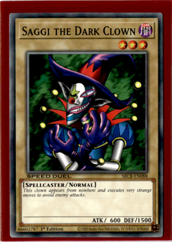 Saggi the Dark Clown | SBCB-EN088 | Yu-Gi-Oh! TCG - Image 1