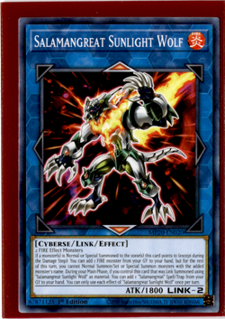 Salamangreat Sunlight Wolf | MP20-EN020 | Yu-Gi-Oh! TCG - Image 1