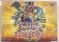 Yugioh RETRO PACK Mini Booster Box FACTORY SEALED - English Edition - Image 1