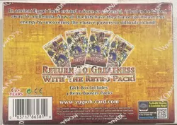 Yugioh RETRO PACK Mini Booster Box FACTORY SEALED - English Edition - Image 2