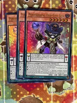 Yugioh Performapal Odd-Eyes Seer BLCR-EN031 Playset - Image 1