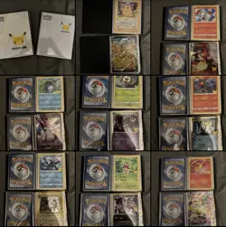Pokemon Celebrations Jumbo Cards and Binder Set (with Extras To The Lot) - Image 1