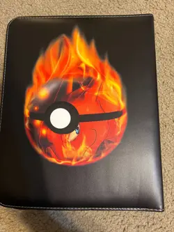 Charizard Card Binder for Pokemon Cards Holder 900 Cards w/ 50 Removable Sleeves - Image 2