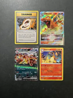 4x Charizard VSTAR EX Pokemon Card Holo Ultra Double Rare Japanese SWSH SV PTCG - Image 1