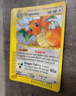 Pokemon Card- Dragonite-Expedition-Holo-9/165-Rare-ENG-E-reader-PL - Image 3