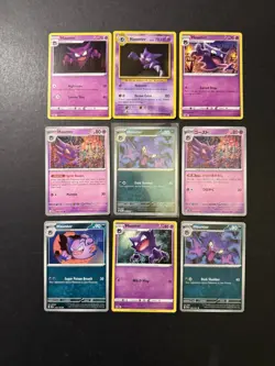 9x Haunter Pokemon Card Reverse Holo XY SWSH SV Japanese PTCG A2 - Image 1