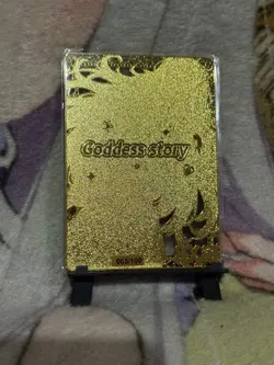 GODDESS STORY MXR #065/100 GOLD ESIL RADIRU SOLO LEVELING METAL ANIME CARD - Image 2