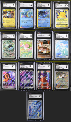 Pokemon CGC Lot Of 13 GRADED Cards - AMAZING ($230+) VALUE! Regrade Candidates! - Image 1