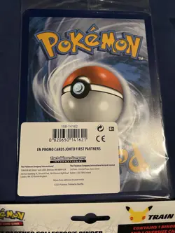 Pokemon 25th Anniversary First Partner Jumbo Cards Full Set Sealed + Binder - Image 4