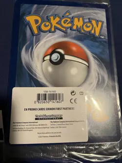 Pokemon 25th Anniversary First Partner Jumbo Cards Full Set Sealed + Binder - Image 5