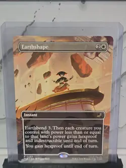 Earthshape (Borderless) Avatar: The Last Airbender MTG Near Mint - Image 1