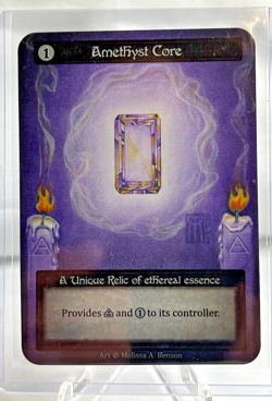 Sorcery Contested Realm Amethyst Core Beta Unique Non Foil N/M - Image 1
