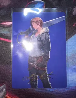 MTG - Art Series: FIN - Squall, SeeD Mercenary (Gold Stamp) #47/53 - NM JP - Image 1