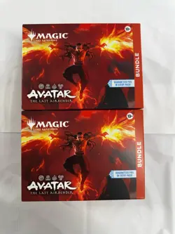 CIM X2 MTG Avatar: The Last Airbender Factory Sealed Magic the Gathering Bundles - Image 1