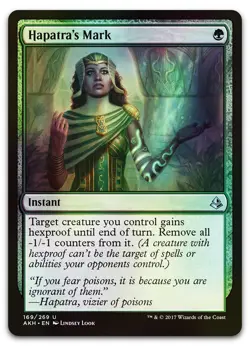 Hapatra's Mark #169 (Foil) (NM) Amonkhet AKH Magic MTG - Image 1