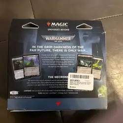 MTG x Warhammer 40K Sealed Commander Deck Necron Dynasties - Image 2