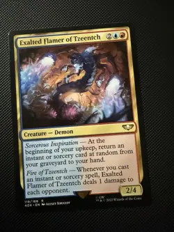 Exalted Flamer of Tzeentch Universes Beyond: Warhammer 40000 Regular - Image 1