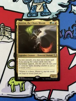 Averna, the Chaos Bloom x1 Mtg Commander Legends - Image 1