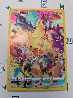Pokemon Pikachu 160/159 Full Art Carte Zenith Supreme Neuve - Image 1