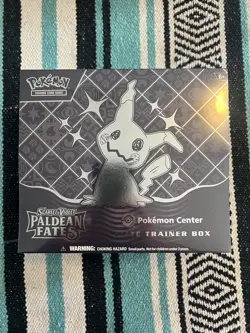 Pokemon TCG Paldean Fates Pokemon Center Elite Trainer Box ETB BRAND NEW SEALED - Image 1
