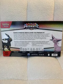 Pokemon TCG: Prismatic Evolutions Premium Figure Collection Factory Sealed Box - Image 2