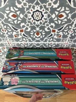 Pokemon Walmart Black Friday Special Collection Box’s NEW and SEALED lot of 3 - Image 3