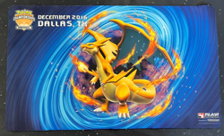 Pokemon Official Mega Charizard Y Dallas Regional Championships 2016 Playmat!! - Image 5