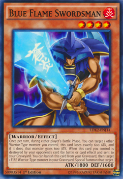 Blue Flame Swordsman - LDK2-ENJ14 - 1st Ed Common NM - Yugioh - Image 1