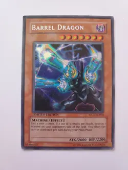Yugioh Barrel Dragon MC1-EN002 - Secret Rare - Played - Limited OJAMA KING Inc. - Image 1