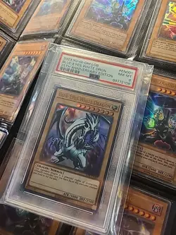 Blue-Eyes White Dragon LOB-001 The Legend of Blue Eyes White Dragon Unlimited for sale online - Image 2