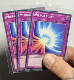 (Set Of 3) Mirror Force YGLD-ENC36 (LP) Common Unlimited 2020 YuGiOh! Card TCG - Image 3