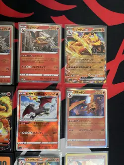 Charizard Pokemon 9 Card Lot Japanese / English EX, V, Radiant Charizard & more! - Image 4