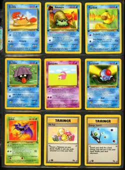 1999 Pokemon 1ST EDITION Fossil Set NEAR COMPLETE Non Holo UNCOMMON COMMON Cards - Image 4
